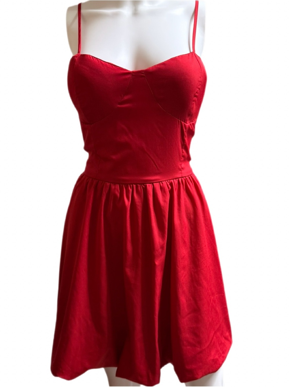 Red Bubble Dress